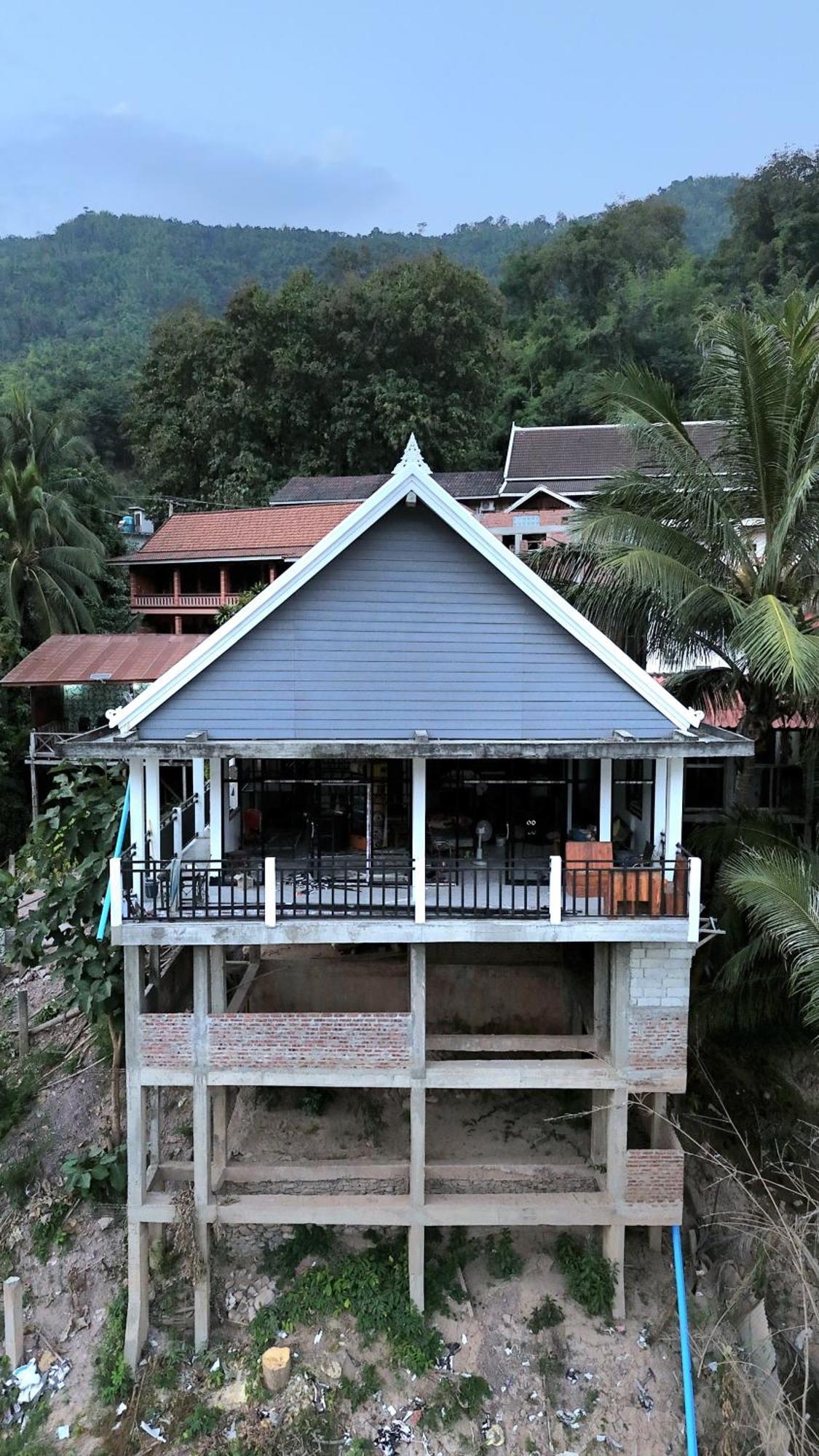 Inn Riverside Hostel Pb Muang Pakbèng Exteriér fotografie