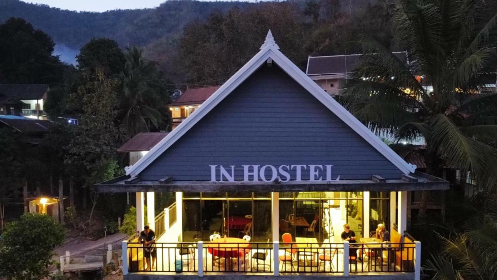 Inn Riverside Hostel Pb Muang Pakbèng Exteriér fotografie